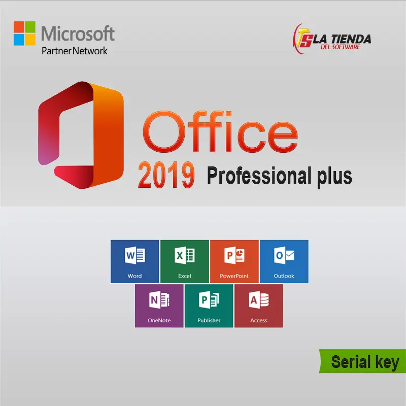 Office 2019 serial key | Activación permanente