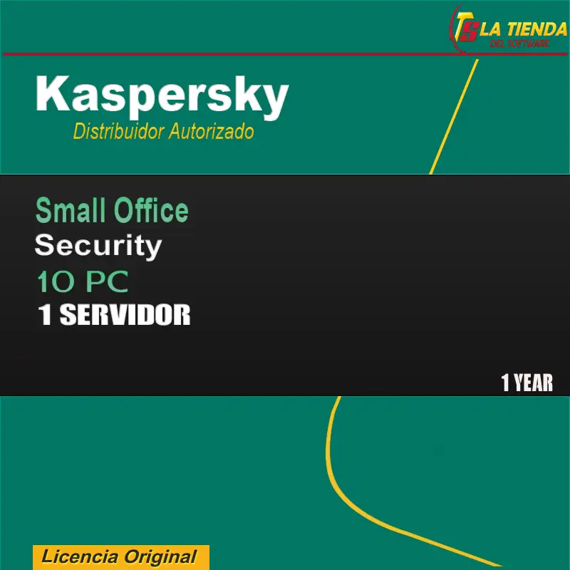 kaspersky small office security 10 equipos 1 servidor 1 año