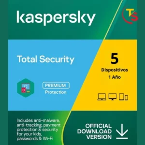 Licencia Kaspersky Total security 2021