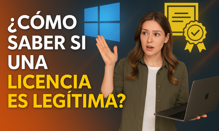 Cómo saber si una licencia es legítima