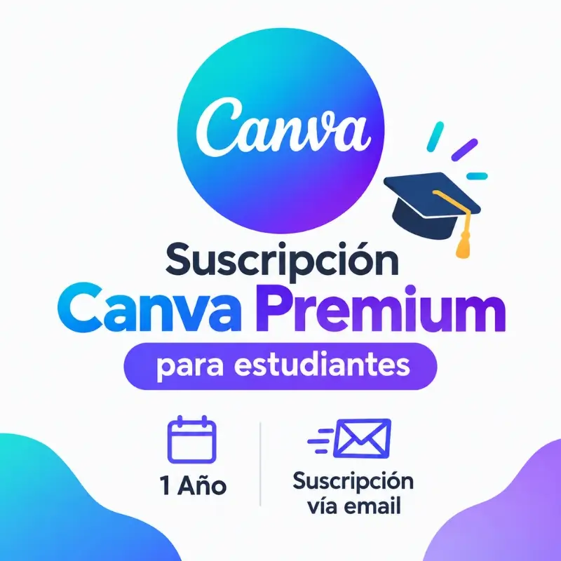 Canva Premium Educativo 1 Año Licencia Original